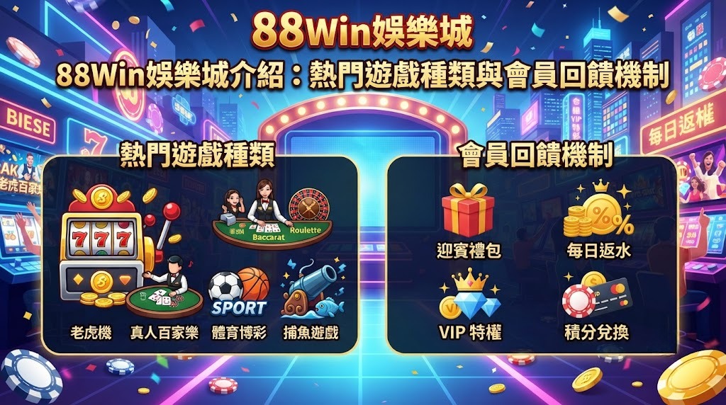 熱門遊戲種類與會員回饋機制